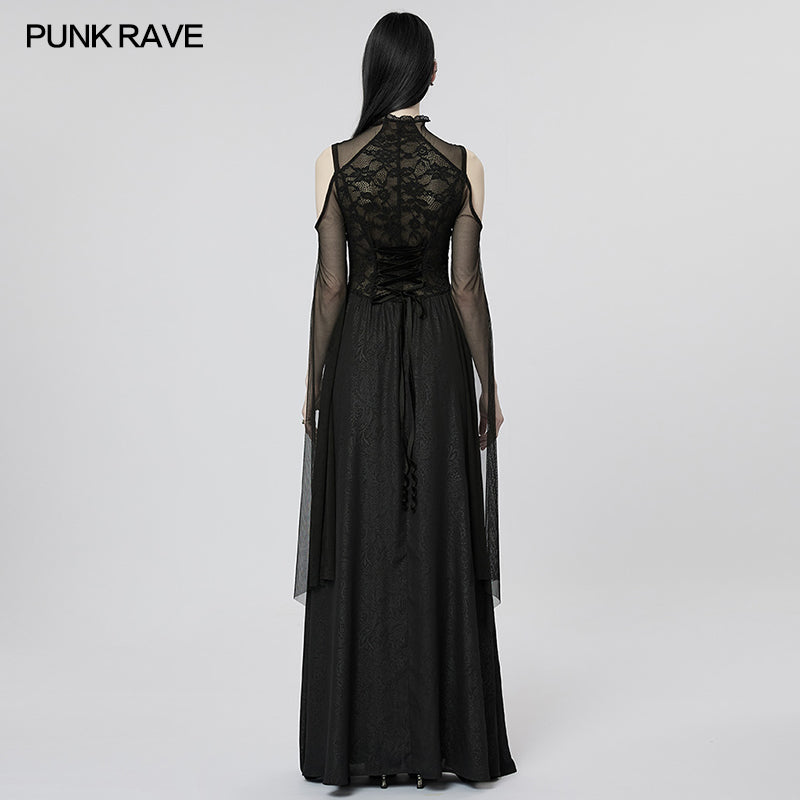 WQ-617LQF Goth style Goddess Dress