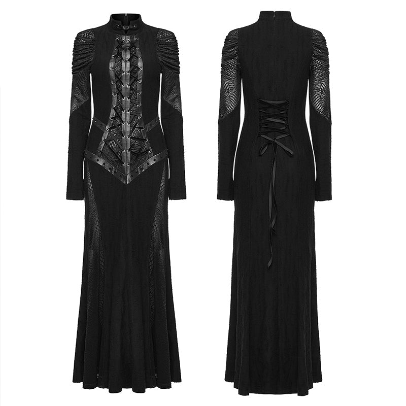 WQ-653LQF Gothic Daily velvet Dress