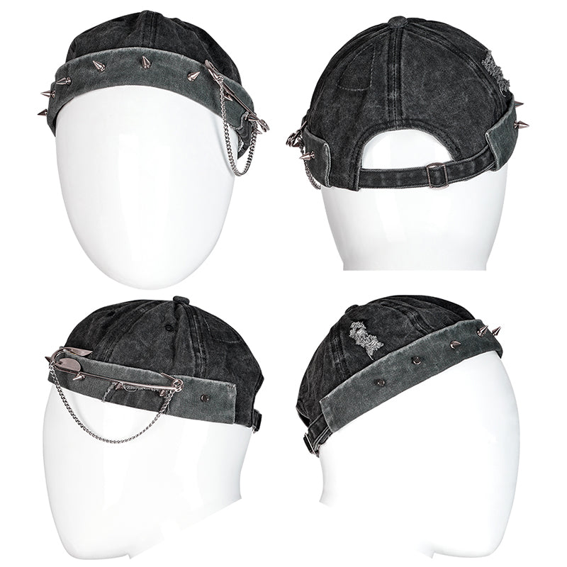 WS-496MZM Punk Stylish Landlord Hat