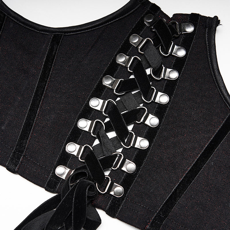 WS-503YDF Punk simple waistcoat