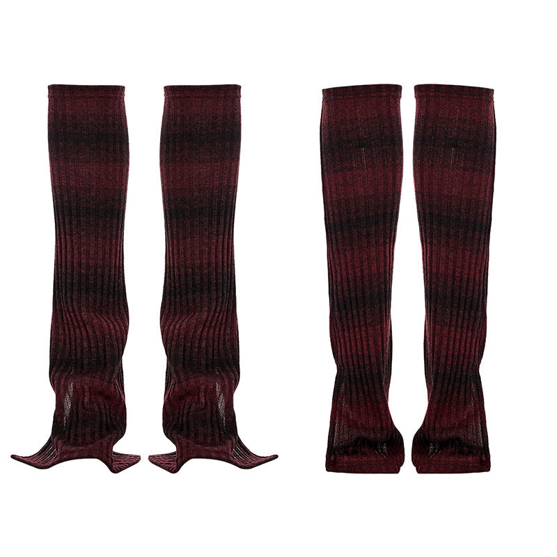 WS-513JTF Daily striped leg warmer