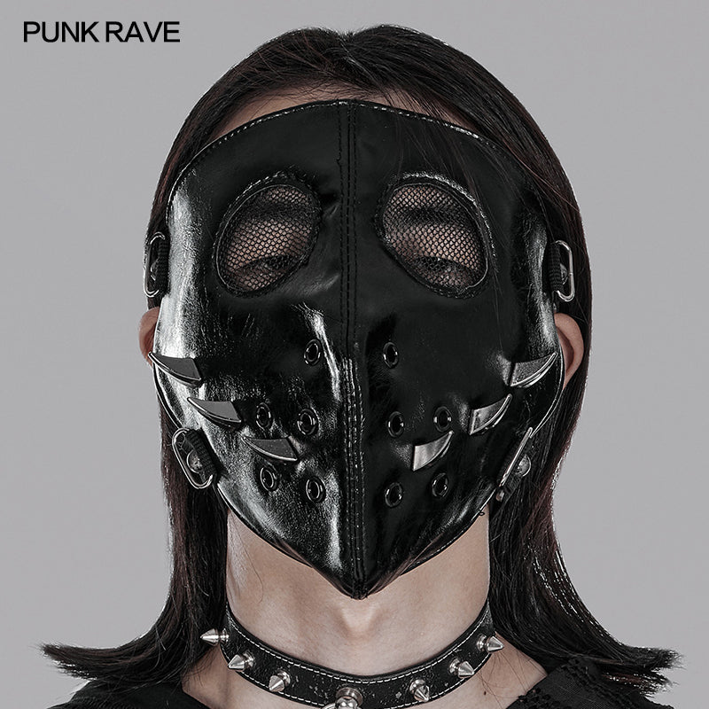 WS-526MZ Punk personalized PU facial mask