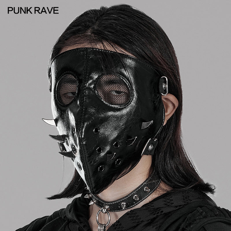 WS-526MZ Punk personalized PU facial mask