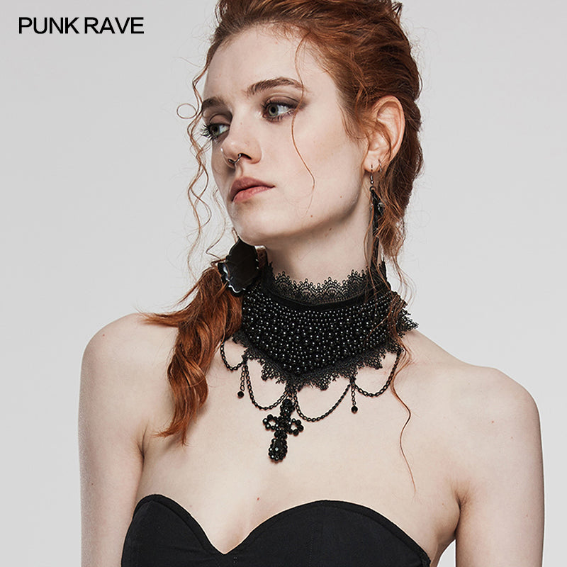 WS-568LHF Gorgeous gothic choker