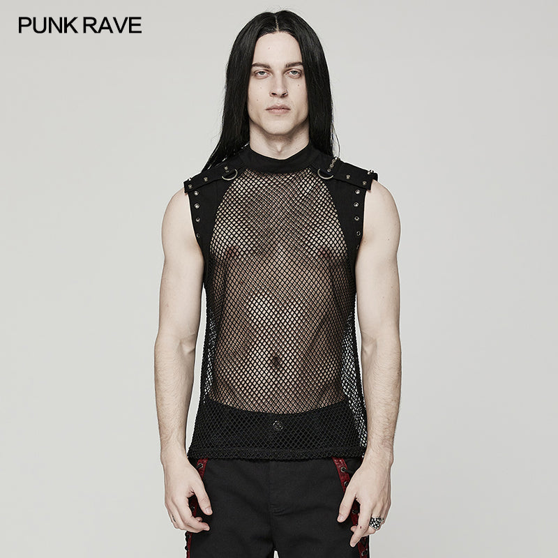 WT-620DQM Punk Translucent Vest