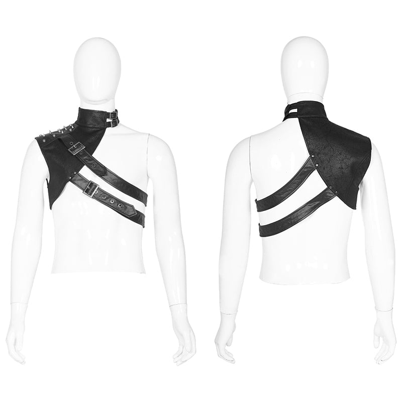 WY-1293XDM Punk mens one-arm shoulder armor