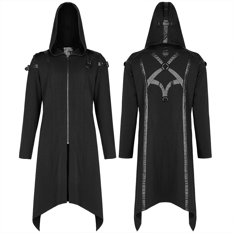 WY-1340XCM Gothic Dark Church Structure Inspired Knitted Jacket