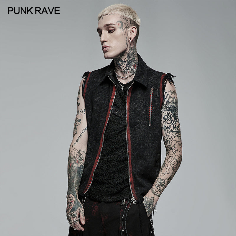 WY-1372MJM Punk Daily Wear Decadent Vest