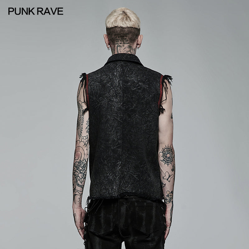 WY-1372MJM Punk Daily Wear Decadent Vest