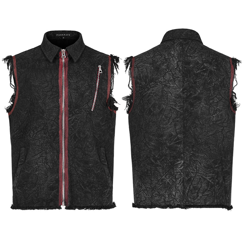 WY-1372MJM Punk Daily Wear Decadent Vest