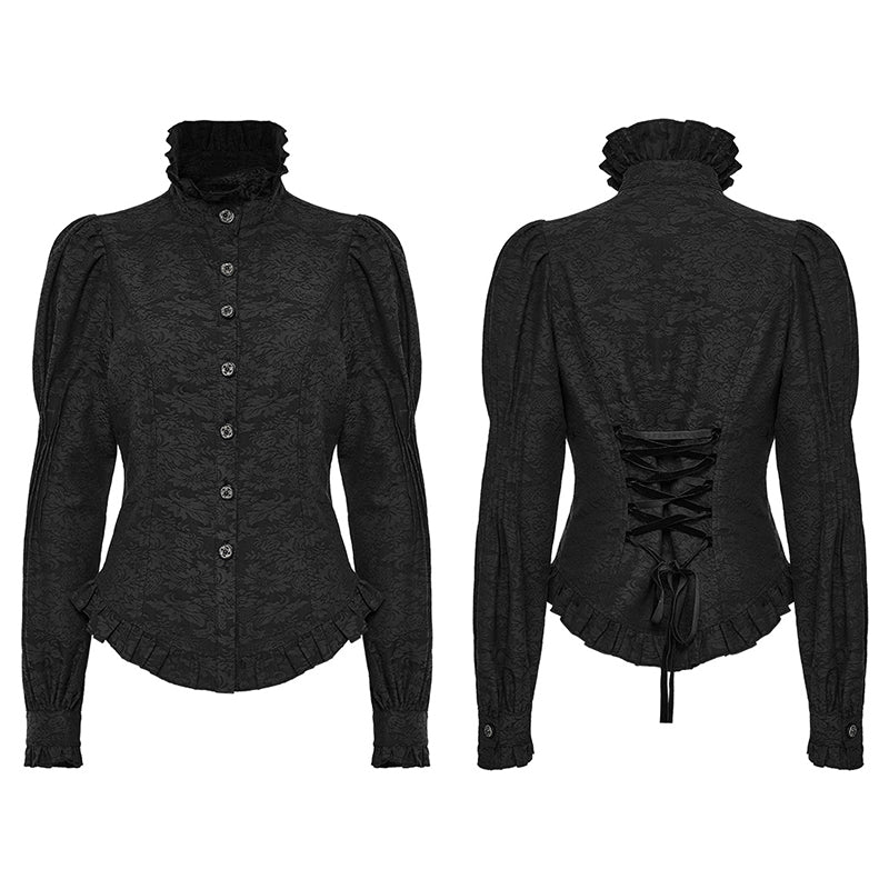 WY-1527CCF Gothic velvet  blossom  Bolero