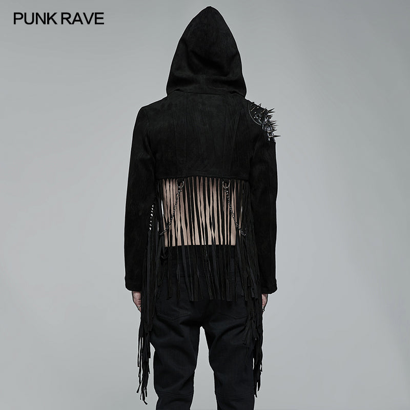 WY-667XDM Punk personality tassel jacket