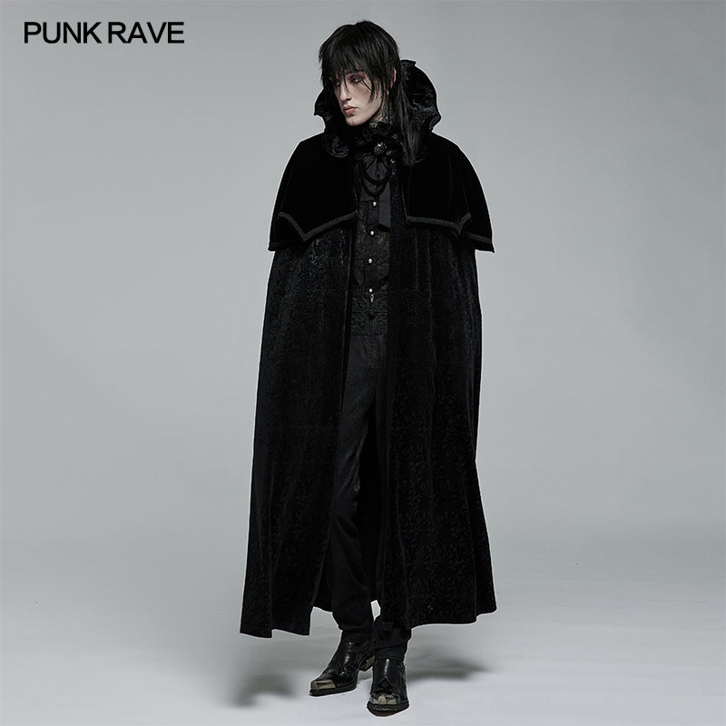 WY-1378DPM Gothic noble night Cloak