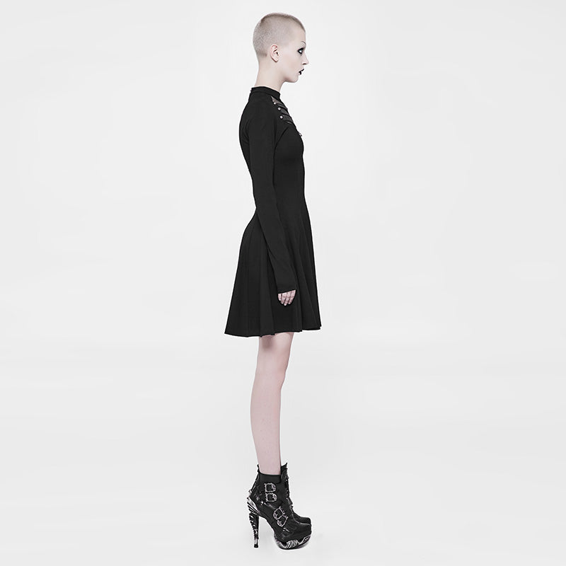 Punk Daily Short Dress OQ-366LQF