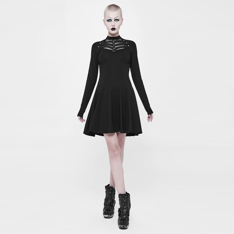 Punk Daily Short Dress OQ-366LQF