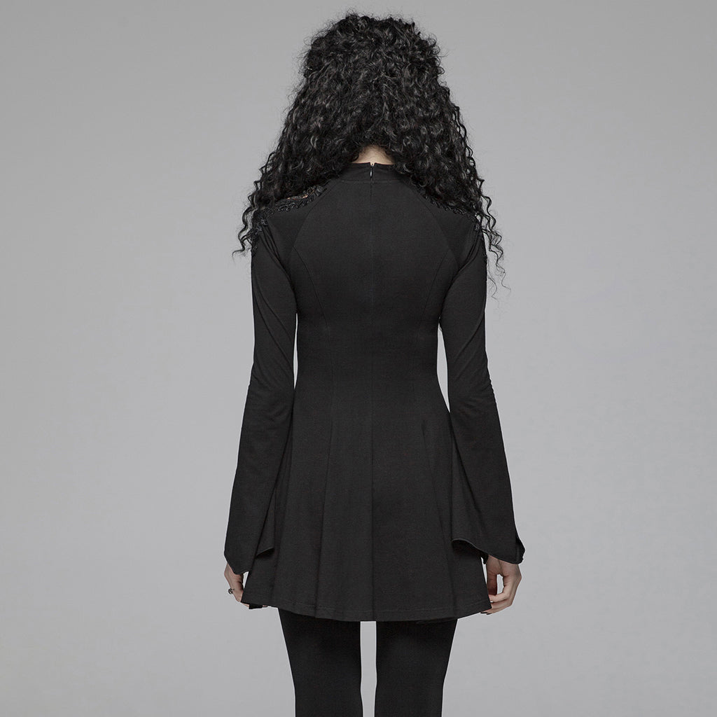 Gothic Hollow-out A hem Pendulum Dress